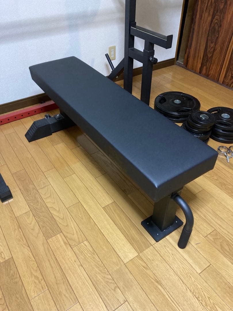 BODYMAKER バーベルセット　MAX195kg ベンチ・スタンド付き