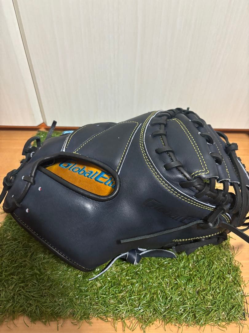 限定品　ミズノ　ダイバーシティブルー　グローバルエリート　キャッチャーミット