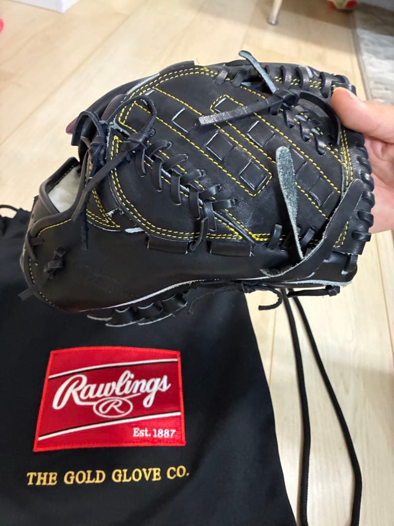 Rawlings 硬式グローブ 収納袋付き　投手用　右用