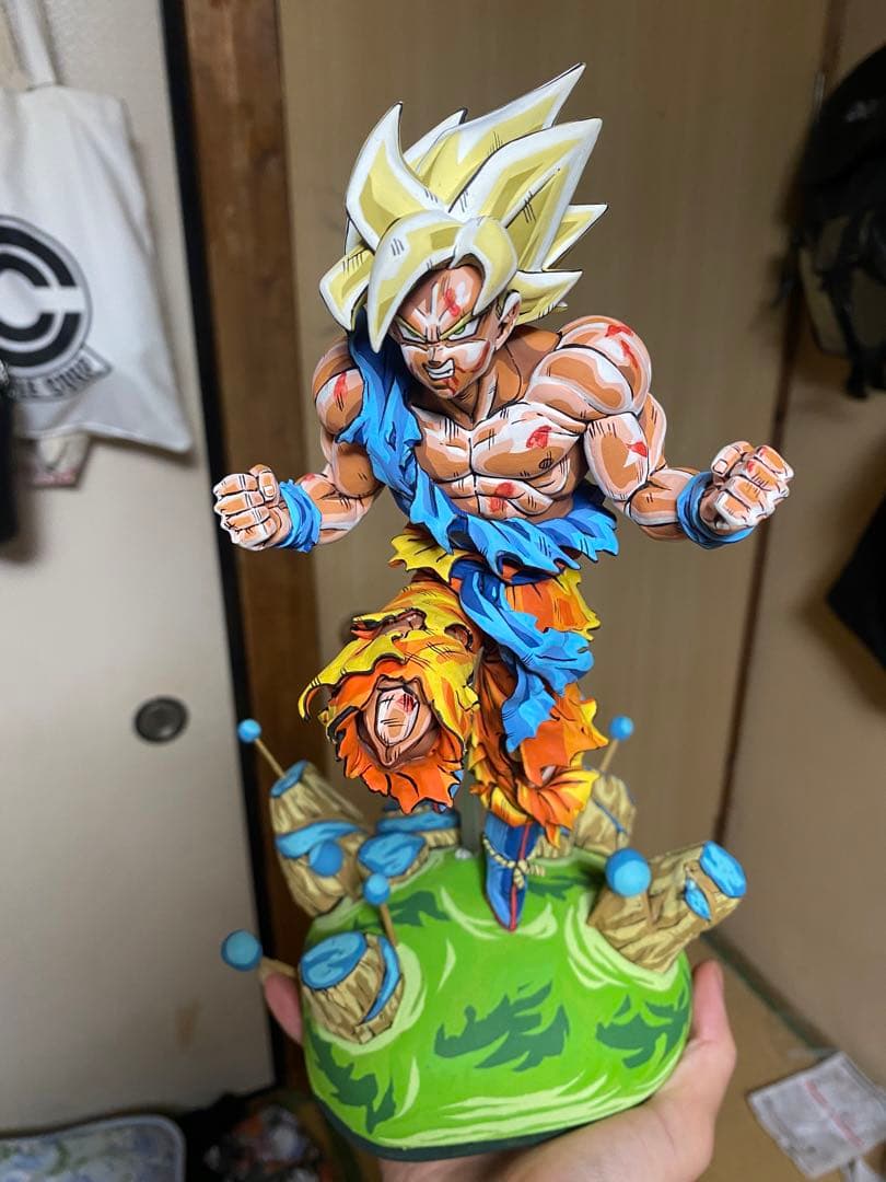 ジャンプ50周年　リペイント　孫悟空　ドラゴンボール　フィギュア　一番くじ