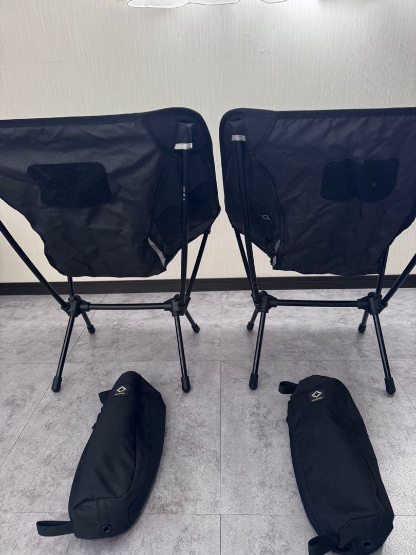 helinox タクティカルチェア　ブラック　二脚セット