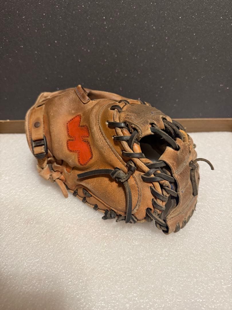 ★人気★ ハタケヤマ 硬式用 キャッチャーミット 日本製 紐切れ無し