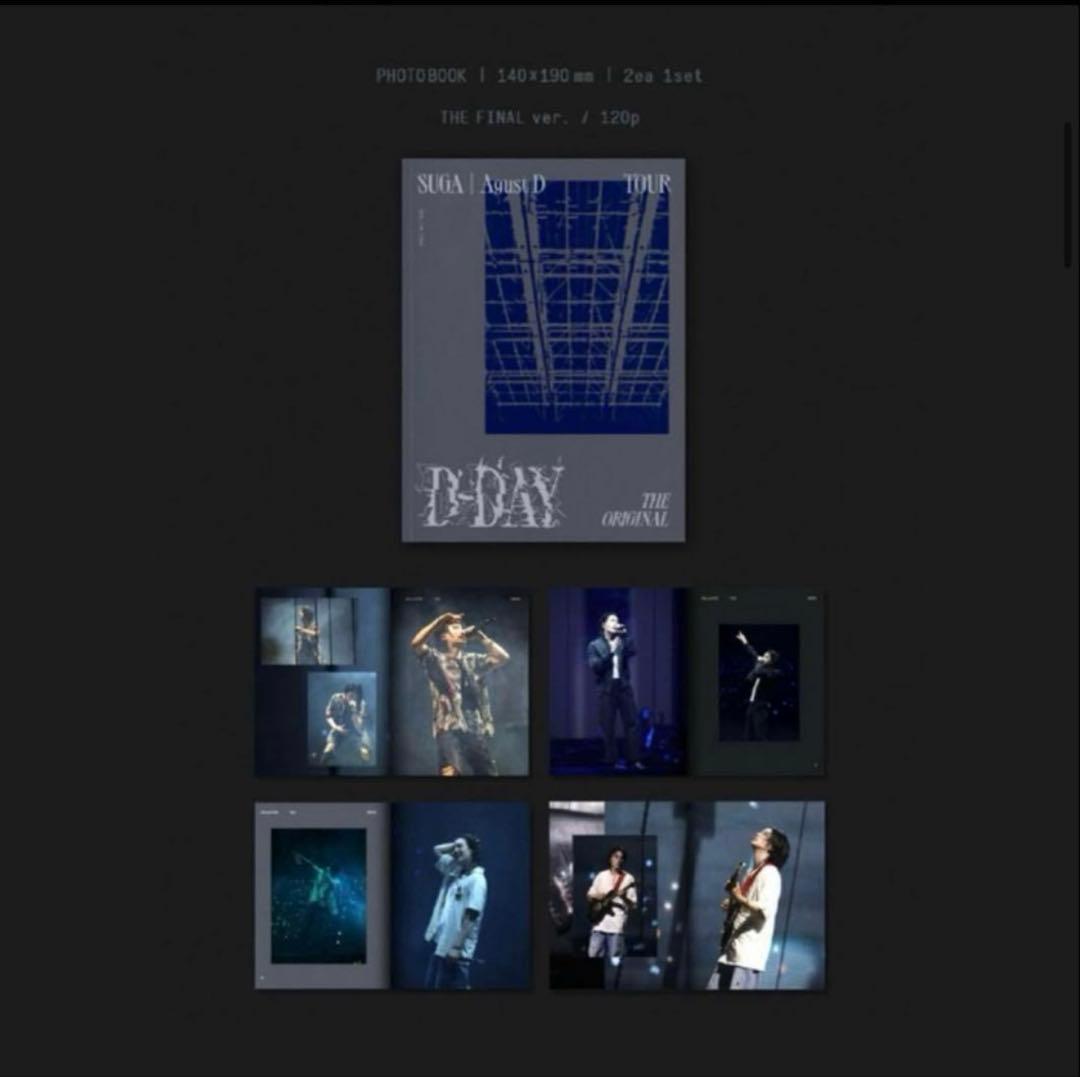 BTS SUGA TOUR 'D-DAY' The Original 未開封