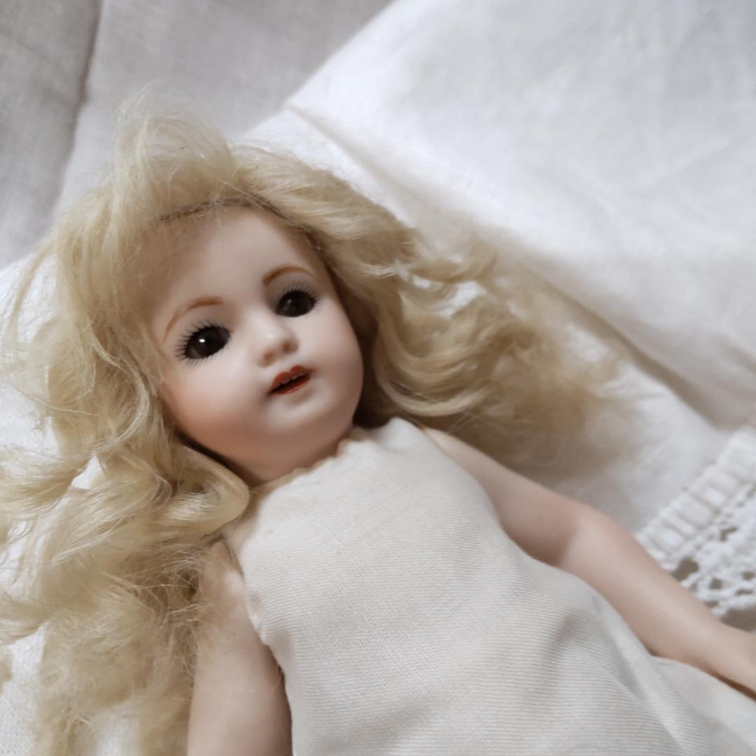 シモン&ハルビック 　アンティークドールリプロ　作家　ビスクドール　ミニョネット