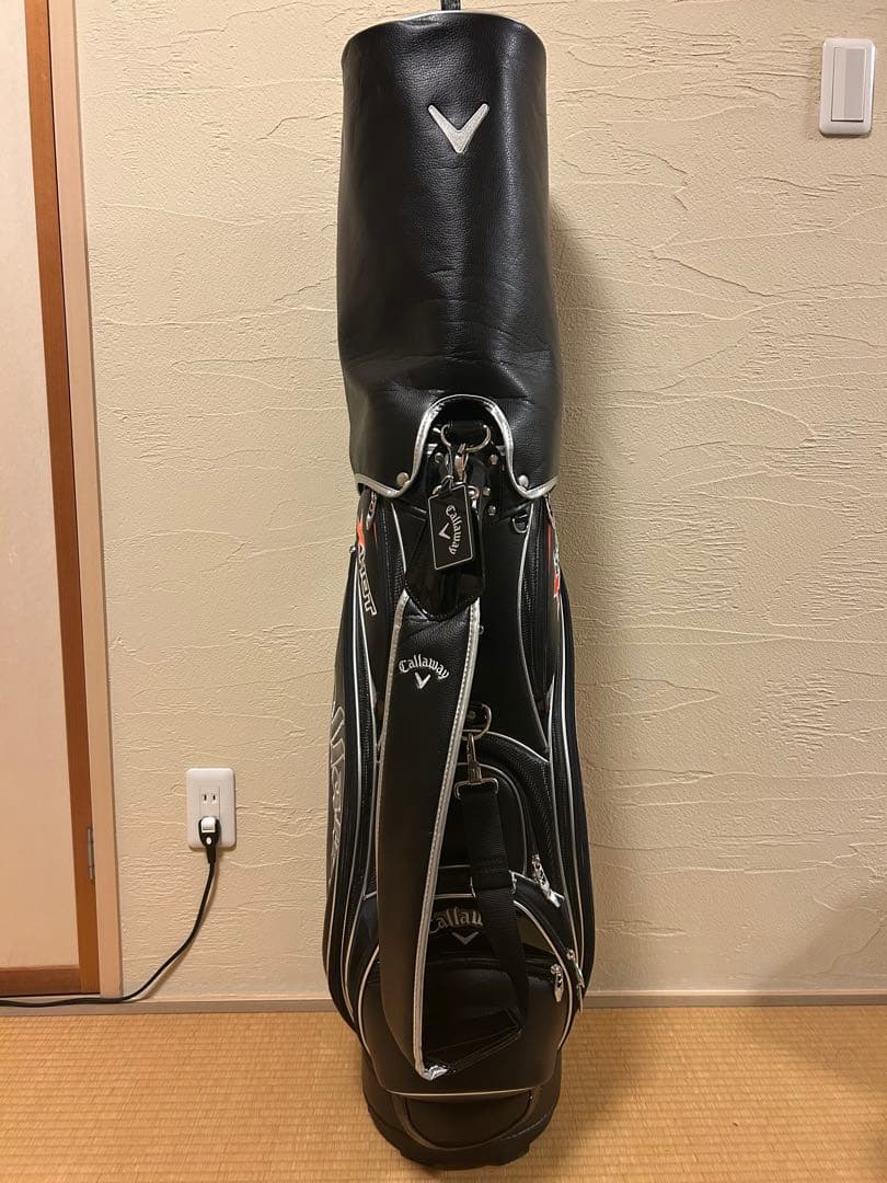Callaway X Hot キャディバッグ 黒/赤