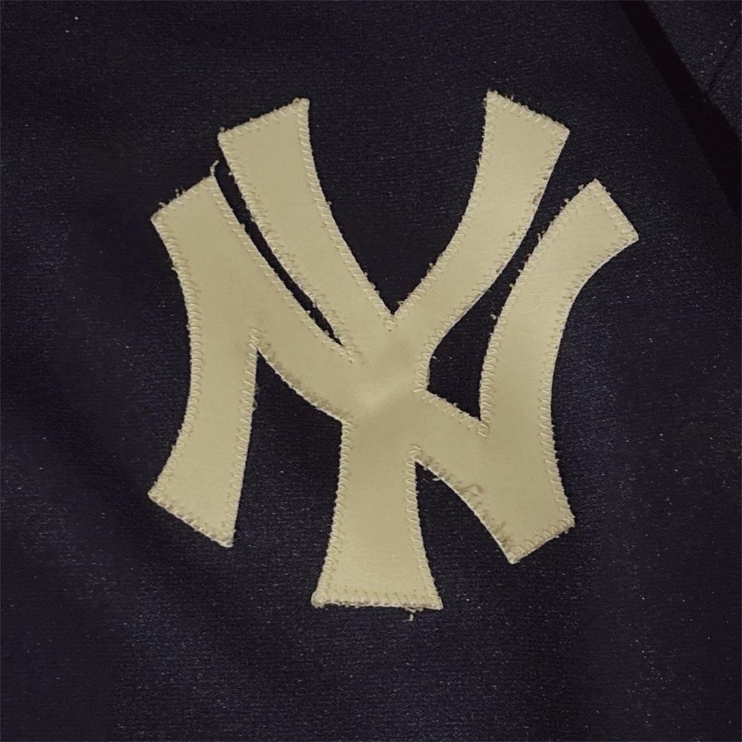 牙*狼様 希少 90s ヤンキース Mitchell & Ness ハーフジップ