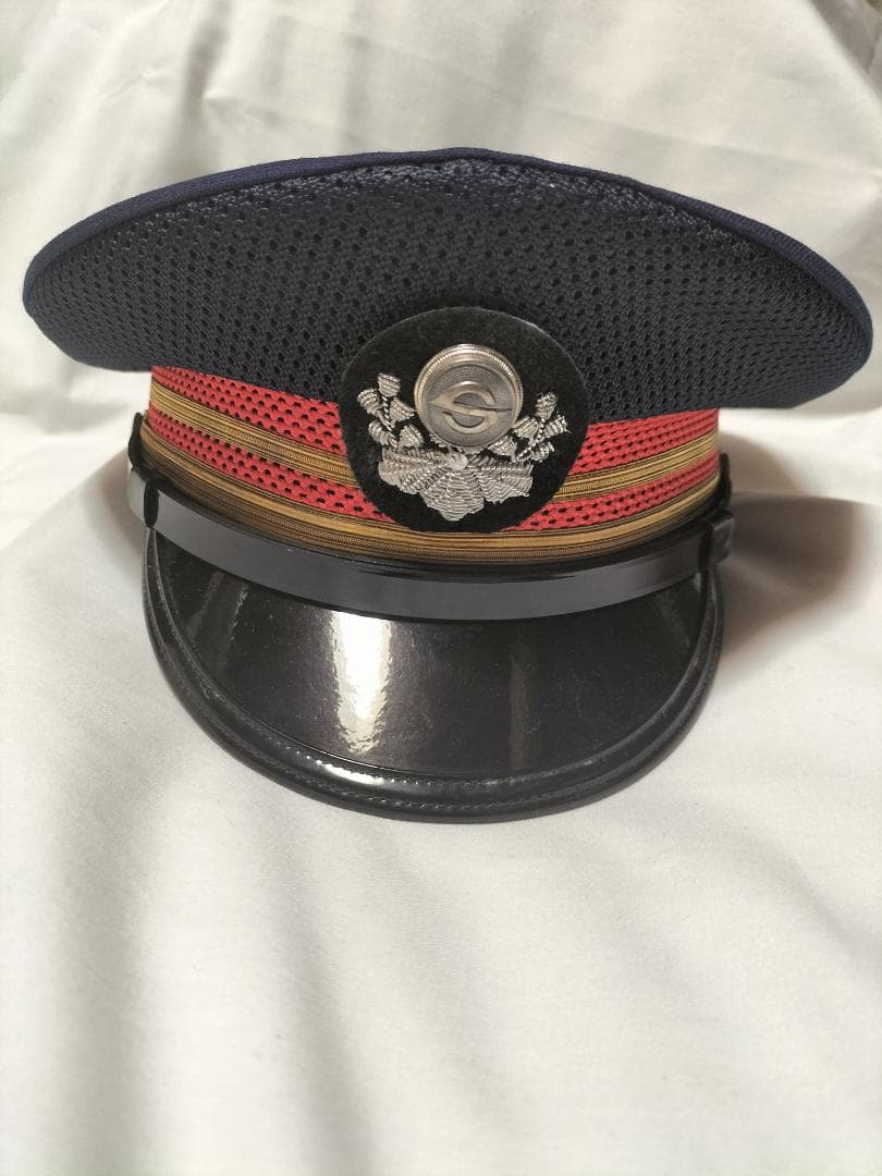 営団地下鉄　駅長制帽（５７ｃｍぐらい）
