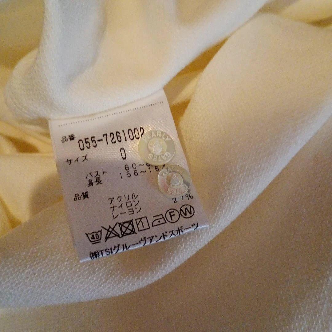 PEARLY GATES ポロシャツ ホワイトサイズS