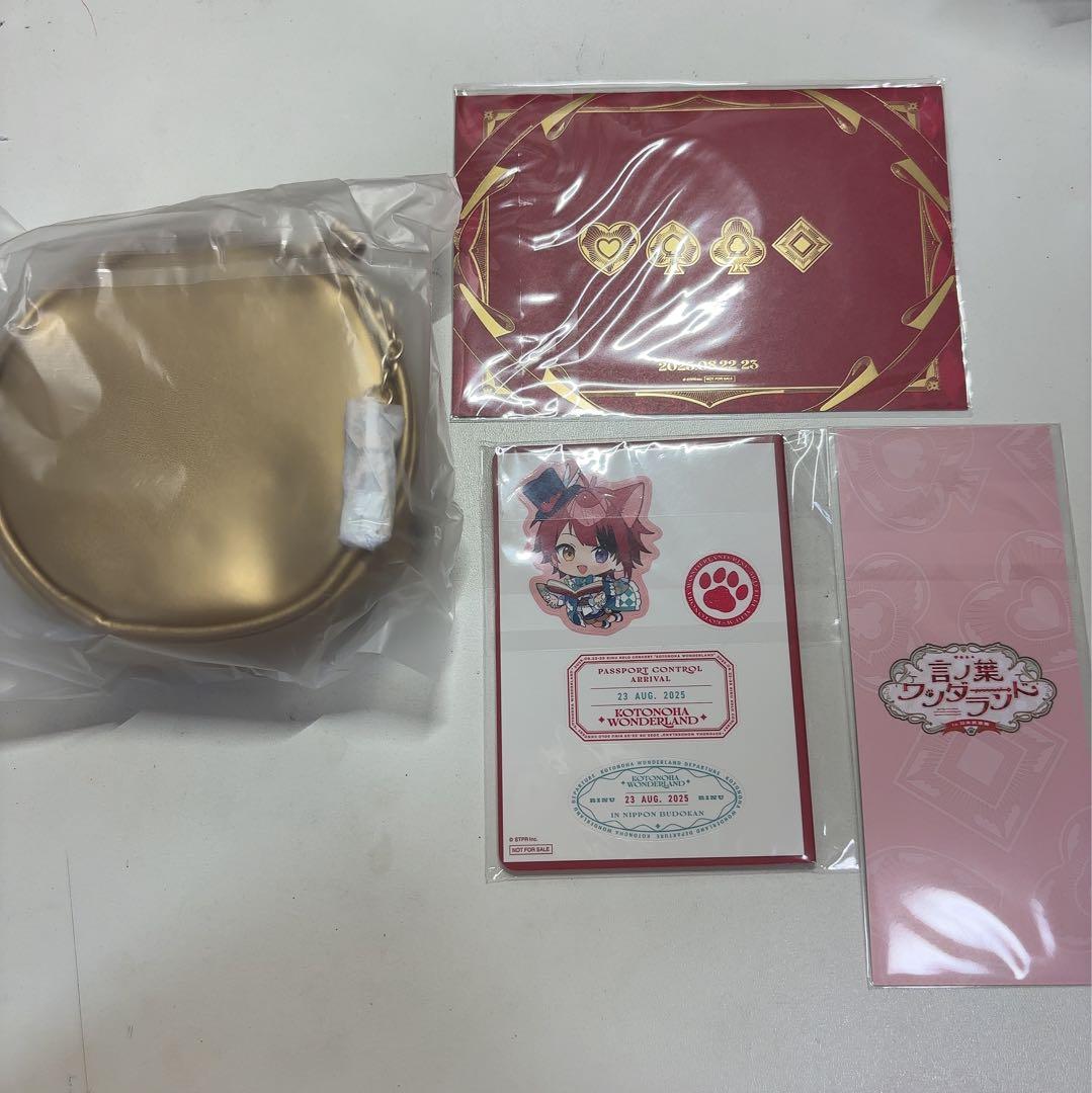 莉犬くん 言の葉ワンダーランド 銀テ アップグレードグッズ 入場特典 STPR