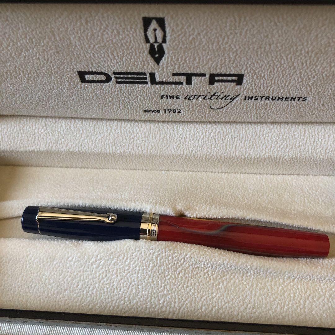 デルタ　ビンテージ　イルジオーネ　万年筆・ボールペンのセット