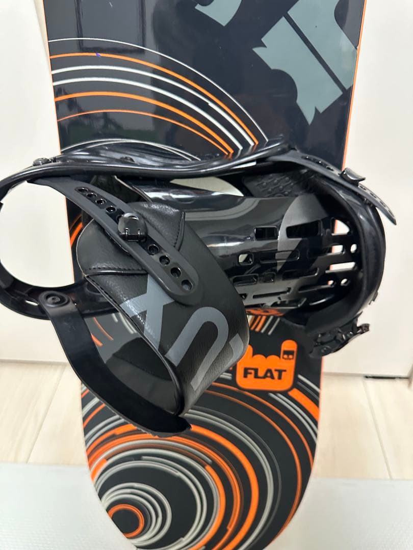 fanatic × FLUX ビンディング付きスノーボード 155cm カバー付