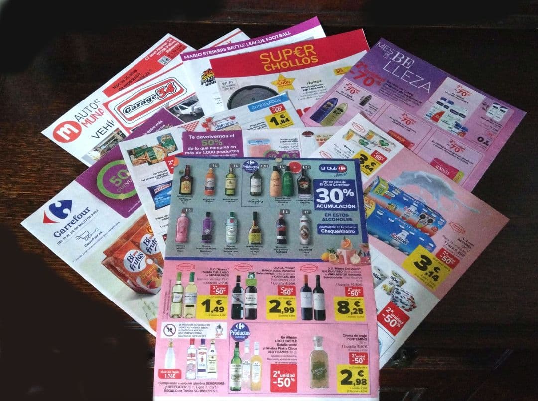 ⑤ 海外紙モノ 広告 フライヤー ちらし チラシ 20枚セット