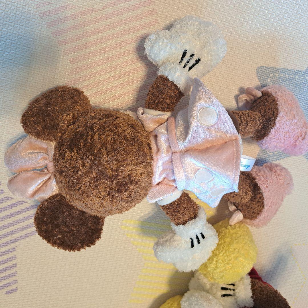 ミッキーマウス&ミニーマウス ペアぬいぐるみセット Disney