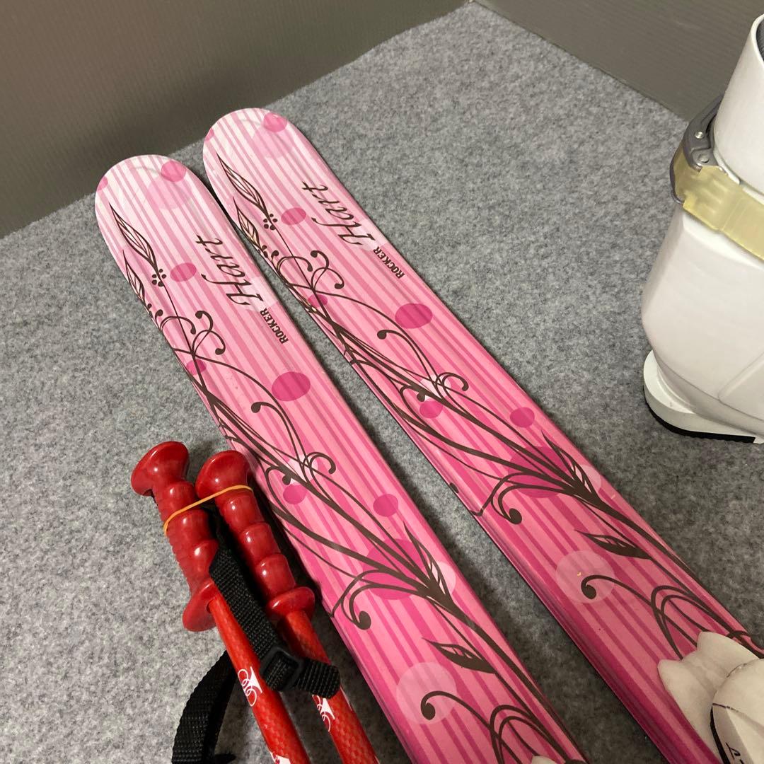 ★メンテナンス済 子供スキーセット 身長150cm前後のお子様向け