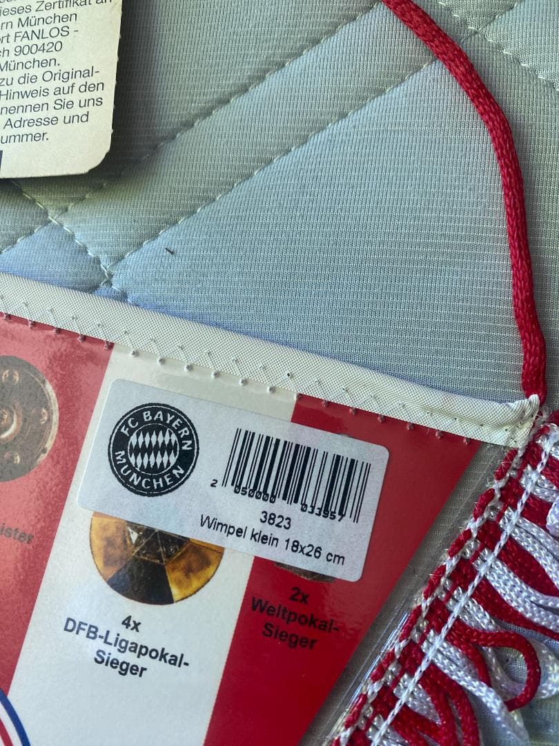 FCバイエルン・ミュンヘン フラッグマフラースカーフ ペナントミニユニフォーム