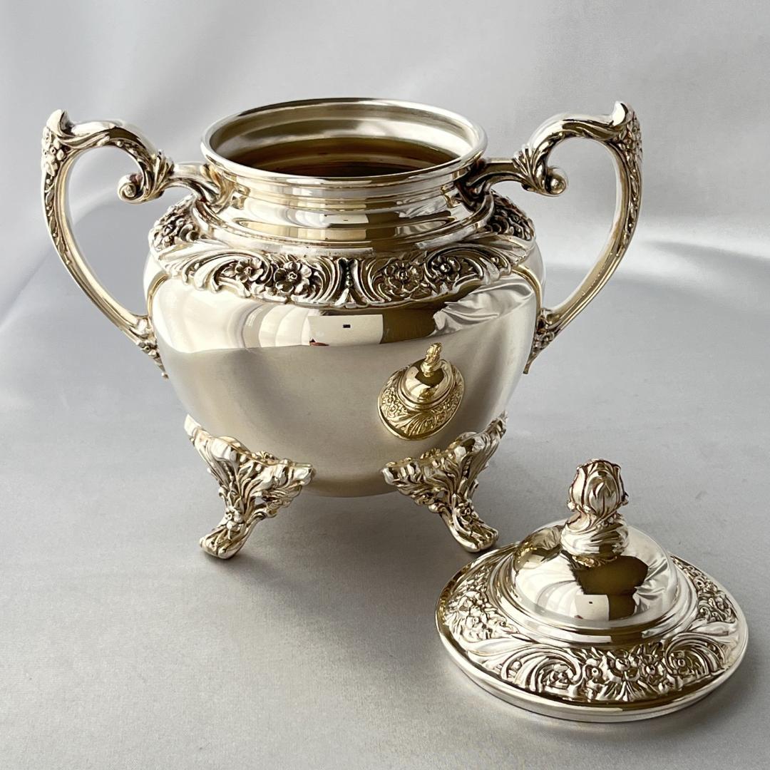 【Rogers Brothers】 HERITAGE ティーセット 3点