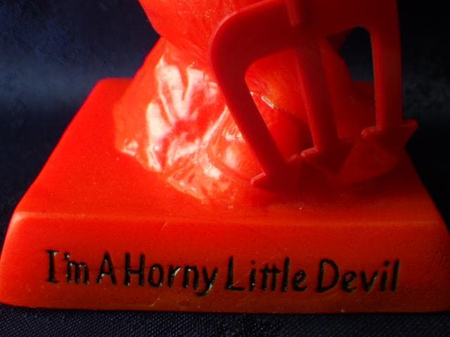 【1971年】ヴィンテージ レッドデビル メッセージドール アメリカ製 悪魔鬼