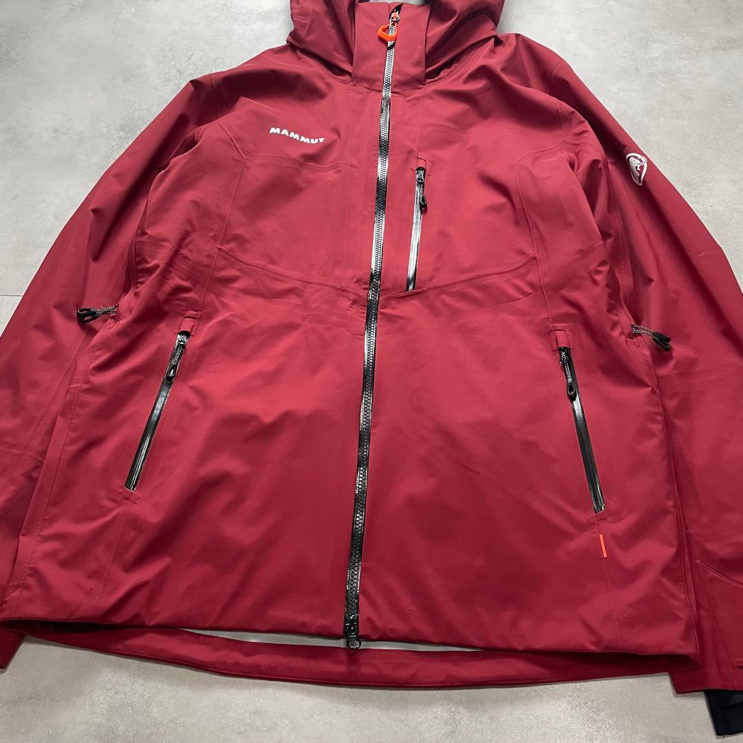 スキー MAMMUT Stoney HS Jacket Men blood XLsize