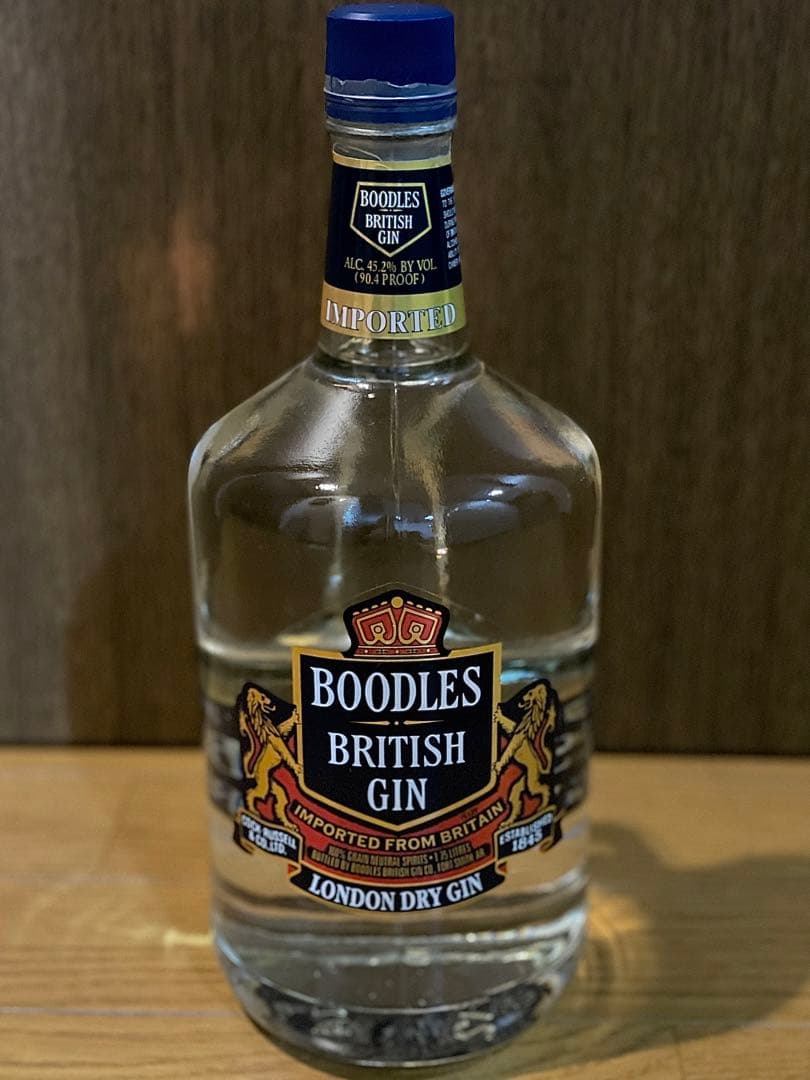 希少　レア　未開封　特大　 古酒　ブードルス ジン ロンドン　ドライジン
