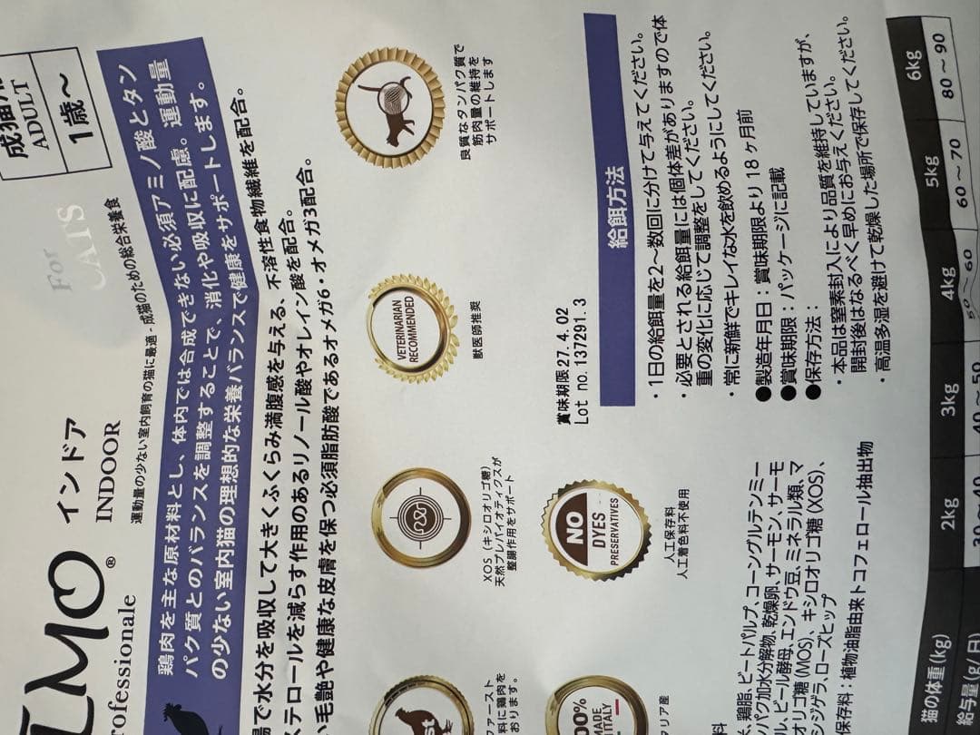 ELMO キャットフード　9.2kg