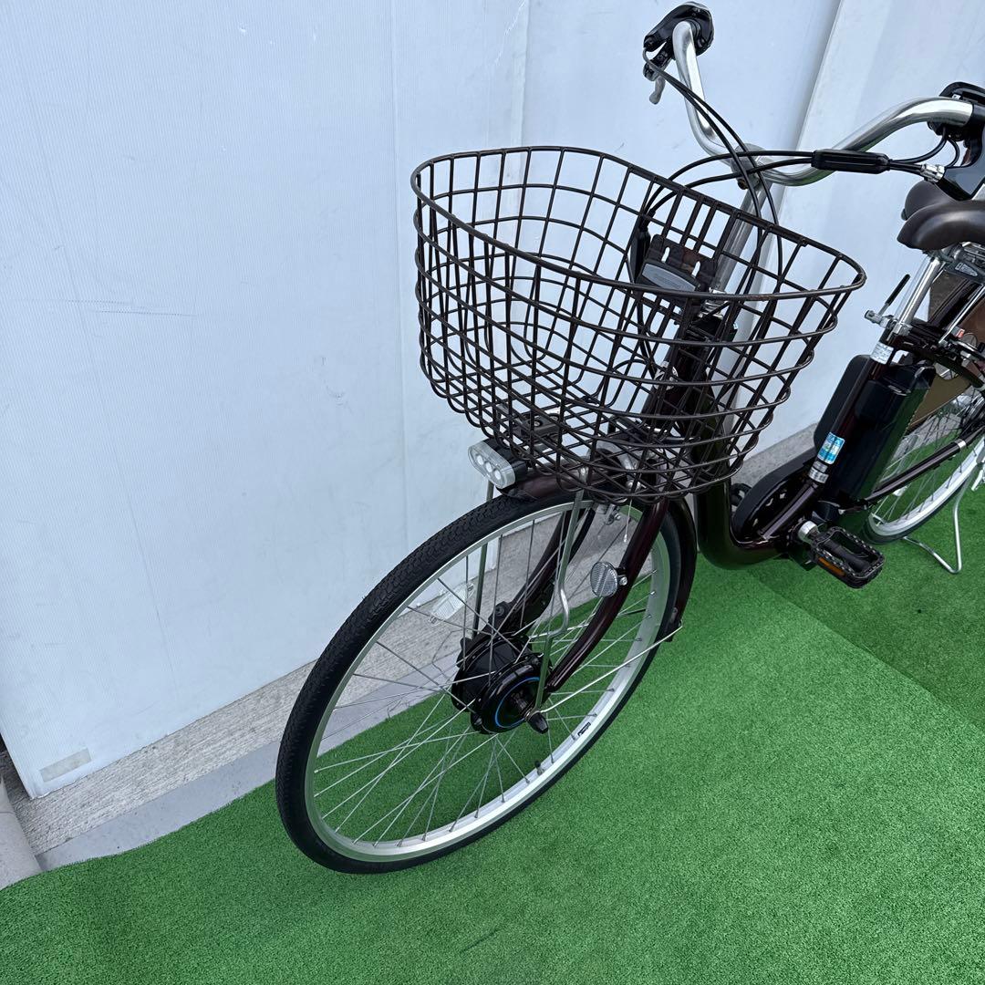 ブリヂストン アルベルト新型電動アシスト自転車26インチ ブラウン