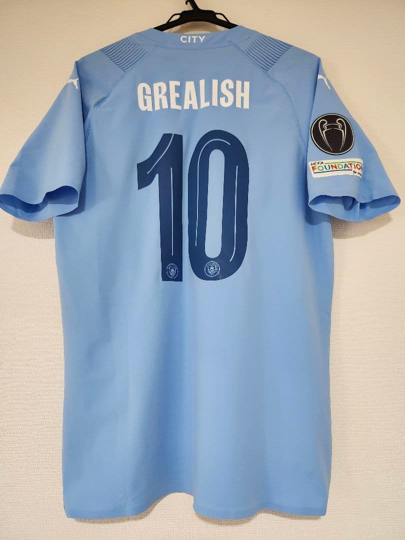 グリーリッシュ マンチェスター シティ ユニフォーム マンC オーセンティック