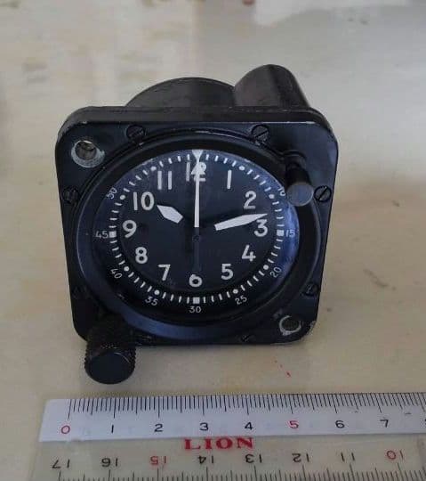 航空機用時計　コックピットクロック