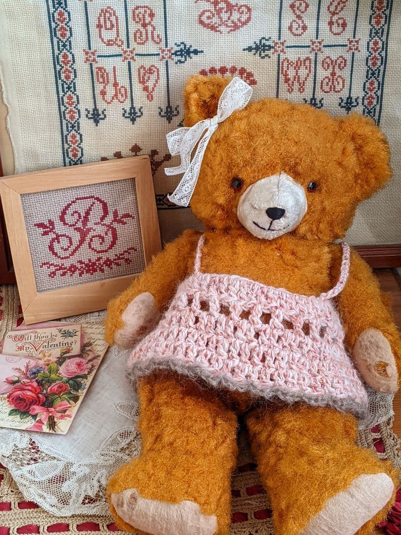 【s】アンティークベア　アンティークテディベア　ドイツ