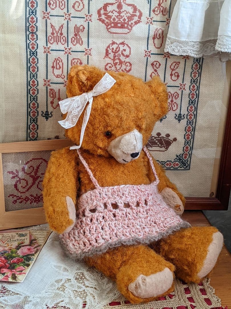 【s】アンティークベア　アンティークテディベア　ドイツ