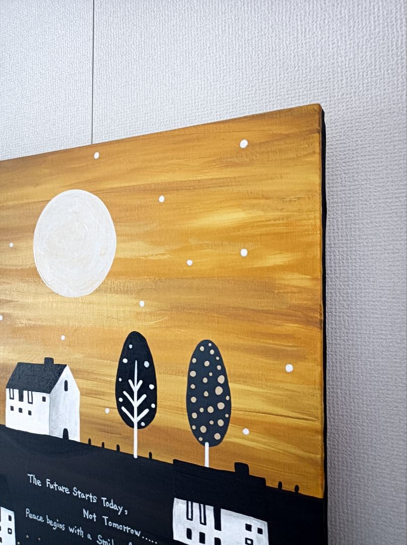 ✿月野乃亜 Unique F15／652×530mm 現代アート 25827