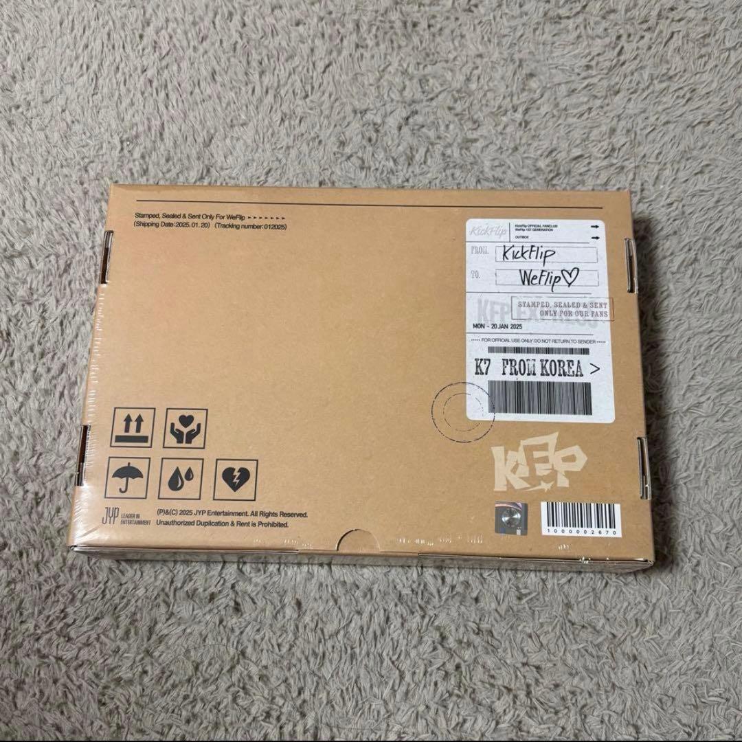 kickflip 本国1期　ファンクラブ　fcキット　未開封品