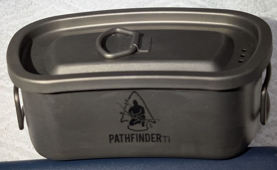 【ほぼ美品】PATHFINDER チタン製アウトドア容器4点セット