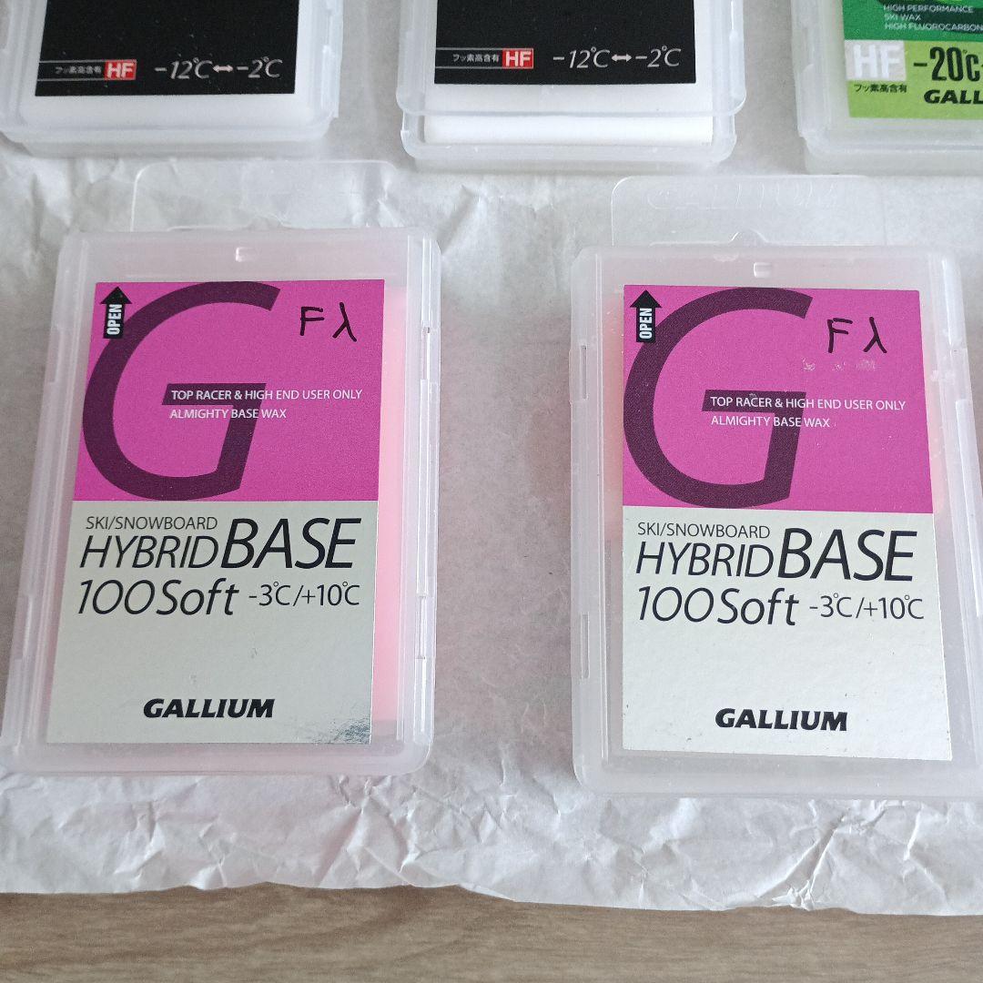 【未使用品＆使いかけ】ほとんどガリウム スキースノーボード ワックス 合計15箱