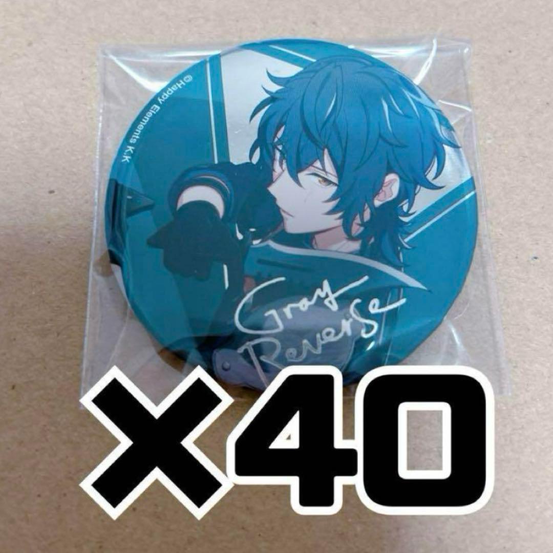 エリオスライジングヒーローズ エリオスR グレイ 2021 AGF 缶バッジ