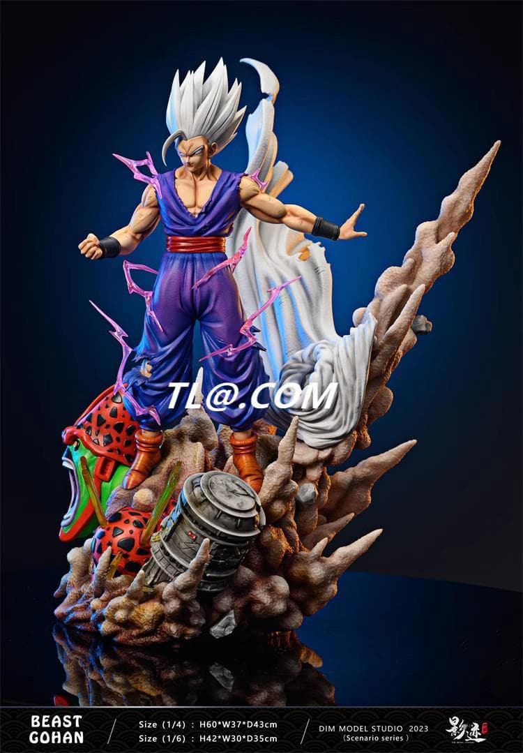 新品未開封『ドラコンボール』 孫悟飯ビースト　 ガレージキット スタチュー