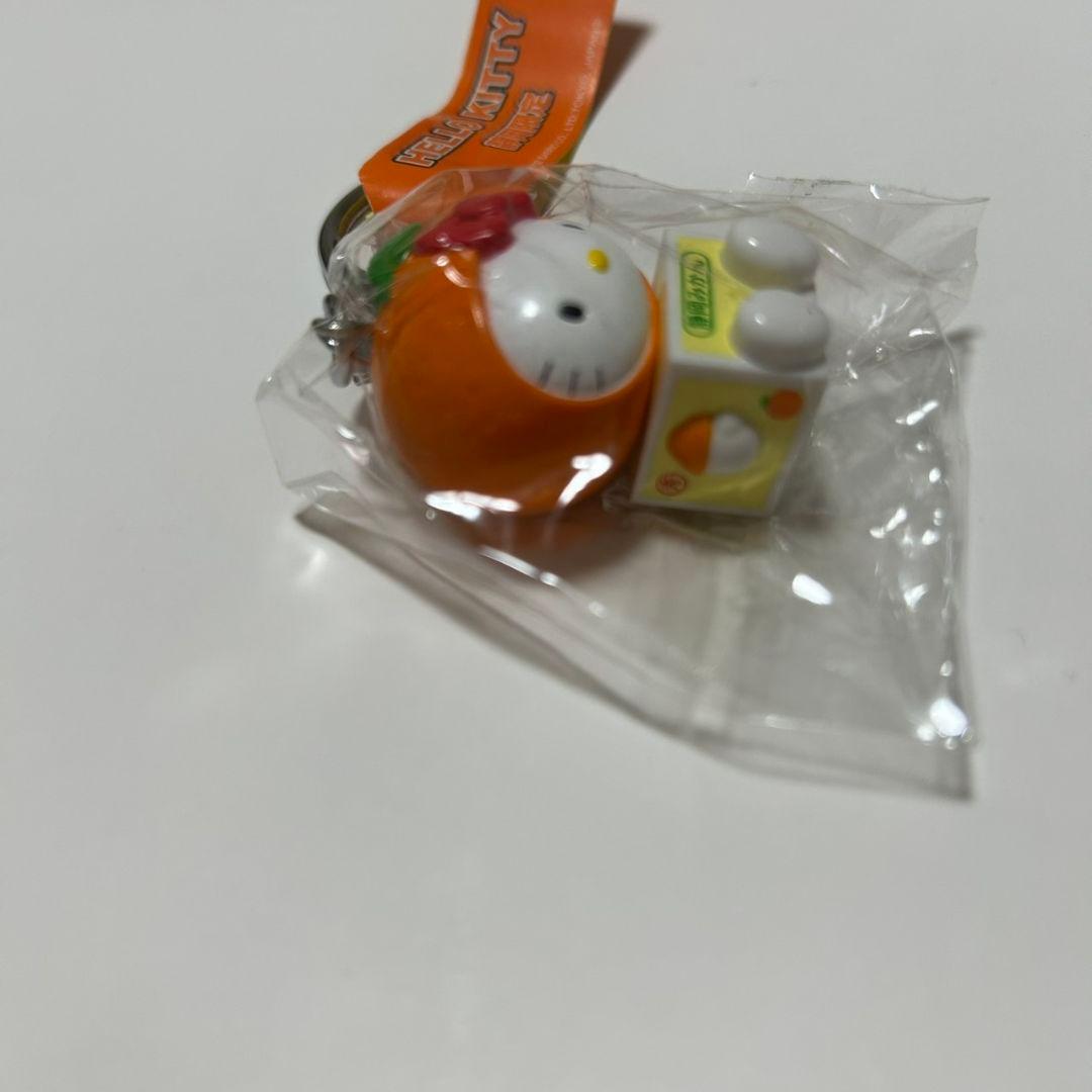 ご当地キティ　キーホルダー　静岡限定　みかん