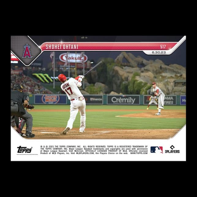 大谷翔平 topps カード 5枚セット 24時間限定販売品