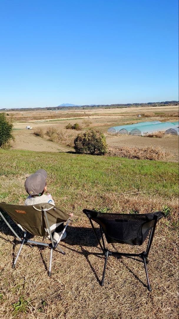 【美品】Helinox アウトドアチェア オリーブグリーン