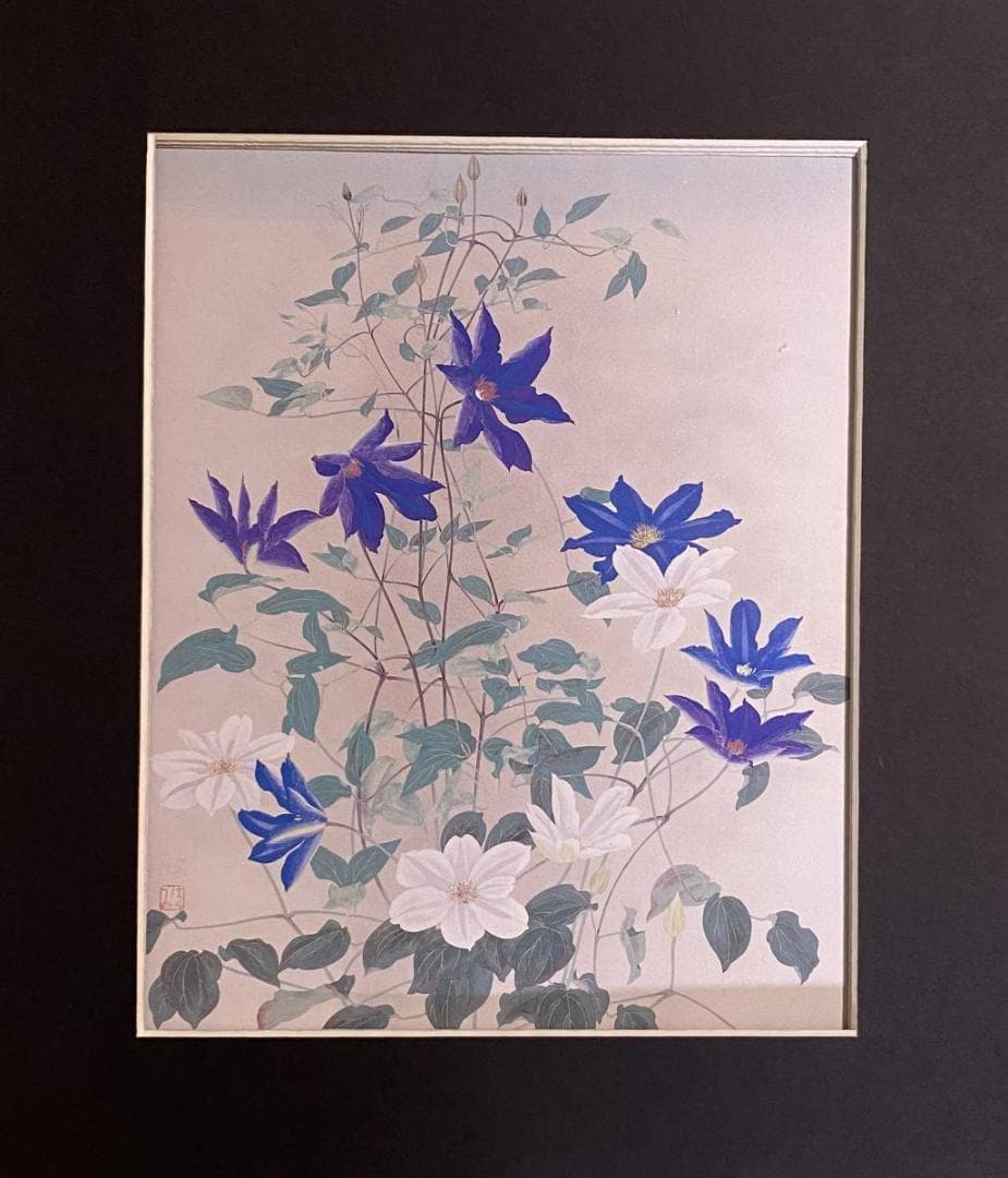 伊藤はるみ、【初夏】、希少な額装用画集より、新品額装付、状態良好