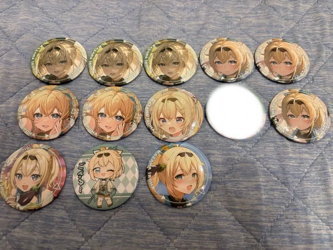 ホロライブ オンリー缶バッジ 風真いろは