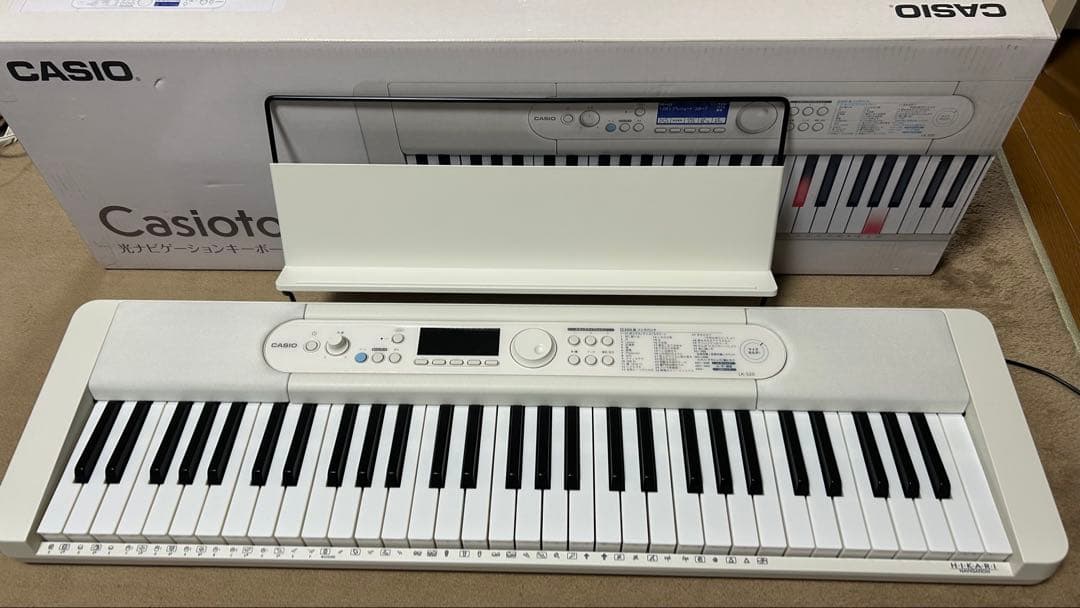カシオ　光ナビゲーションキーボード　LK-520