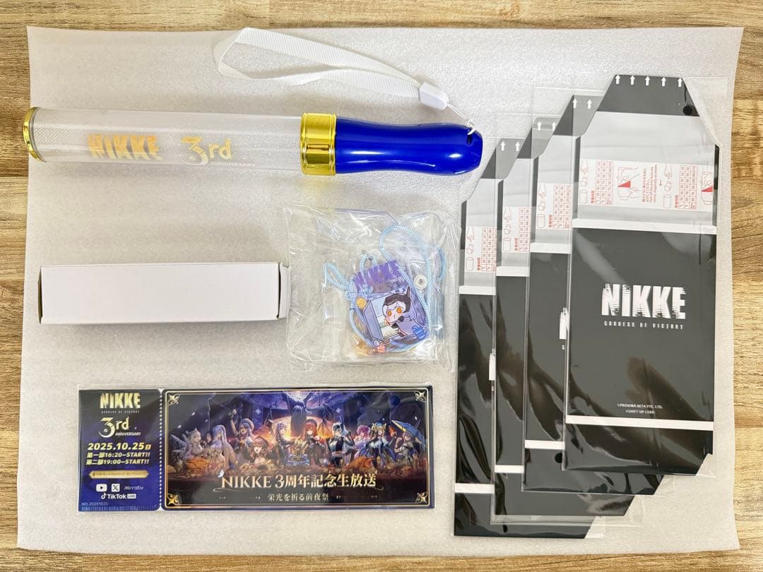 勝利の女神NIKKE 3周年 生放送 来場者特典