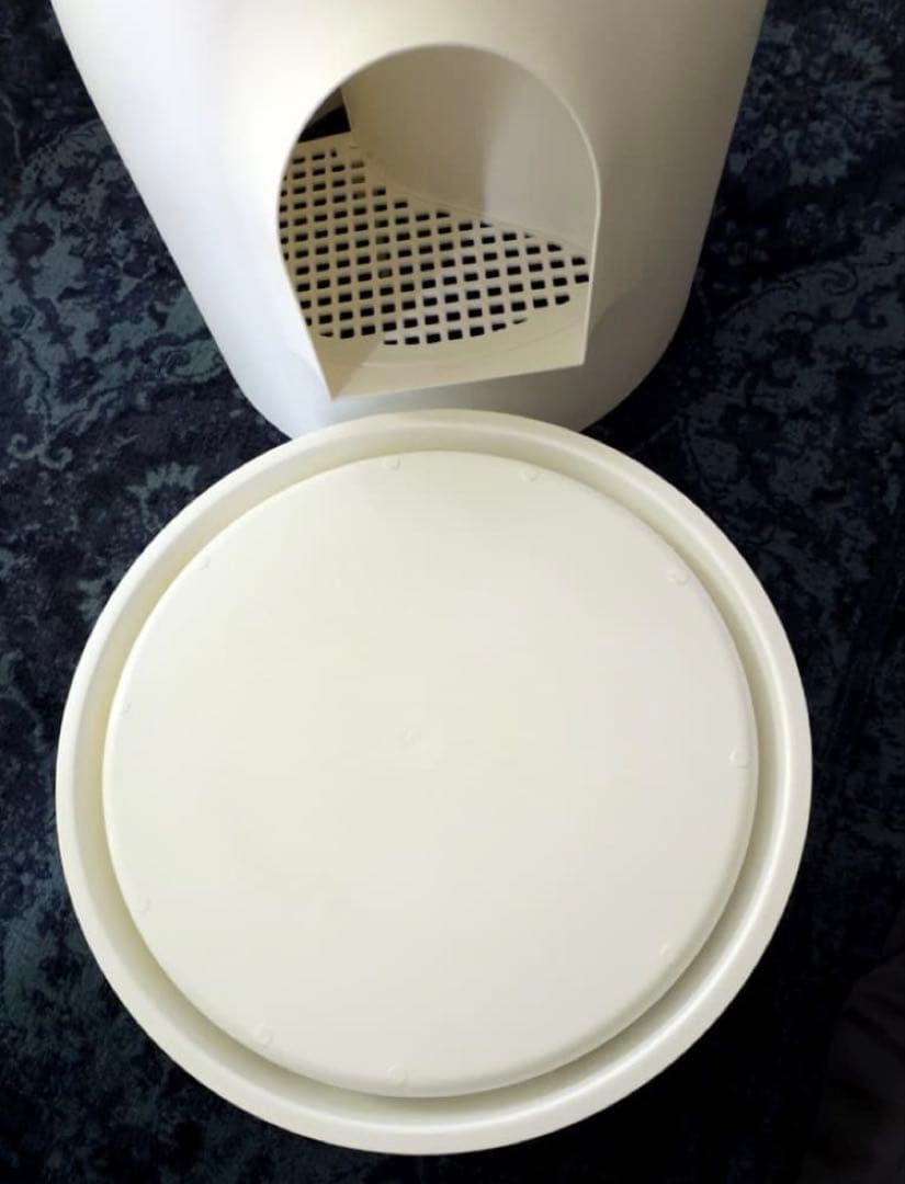 pidan 猫用 トイレ スノードーム&トイレマットセット