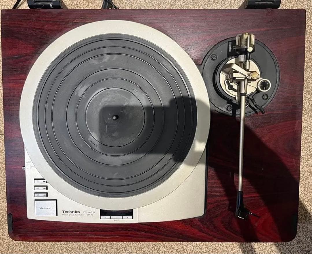 Technics テクニクス　SP15 ターンテーブル DJ　デジタルピッチ