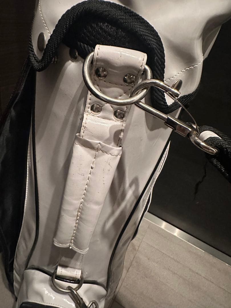 PEARLY GATES キャディバッグ ホワイト