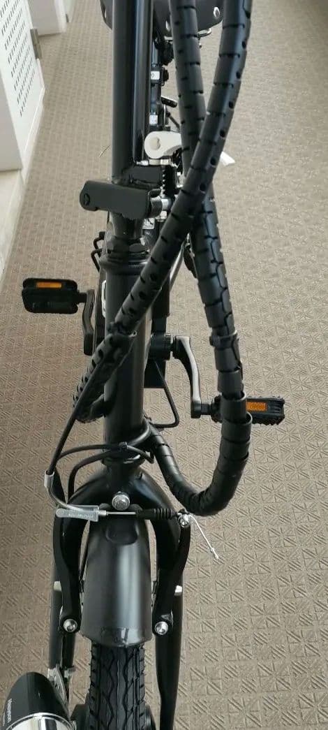 アビレラ 電動アシスト自転車 シティタイプ ブラック