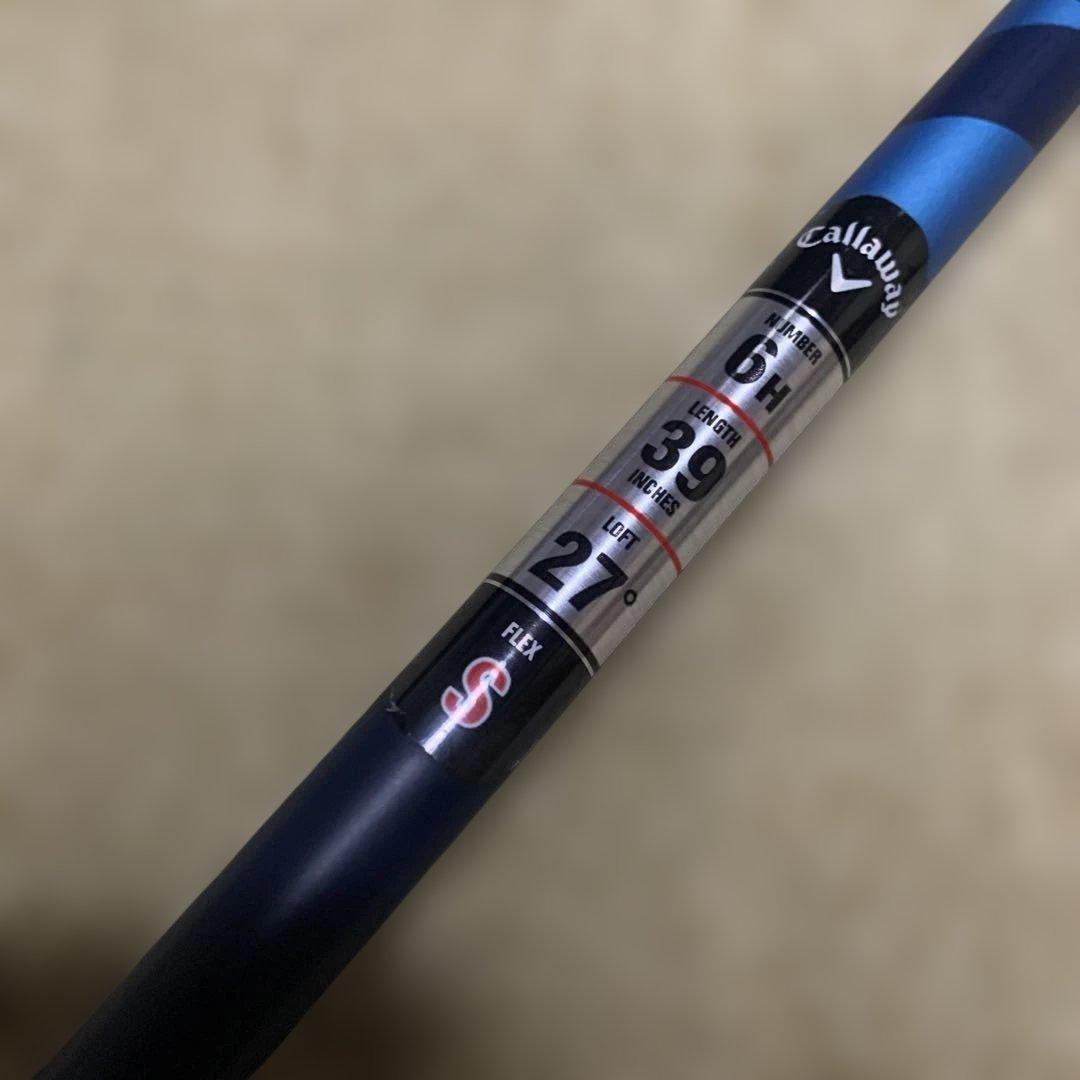 ジュン！【超希少！！】キャロウェイパラダイムU T！大人気の6U！美品！