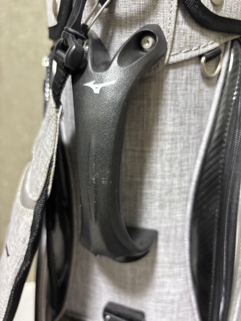 MIZUNO キャディバッグ ライトスタイル グレー 美品