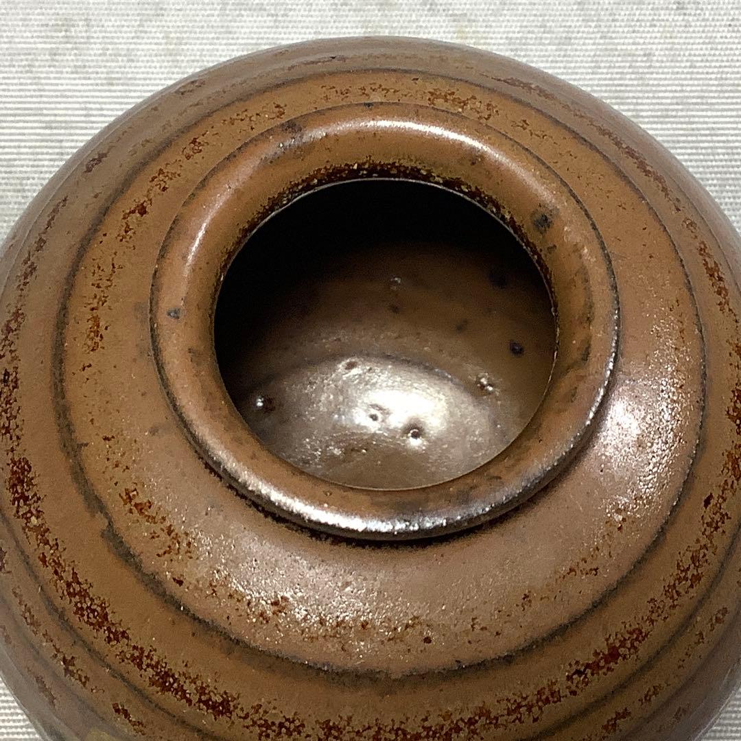 おむろ窯　唐物中興名物　岩城文綝写　茶入　加藤孝三　茶道具　送料無料