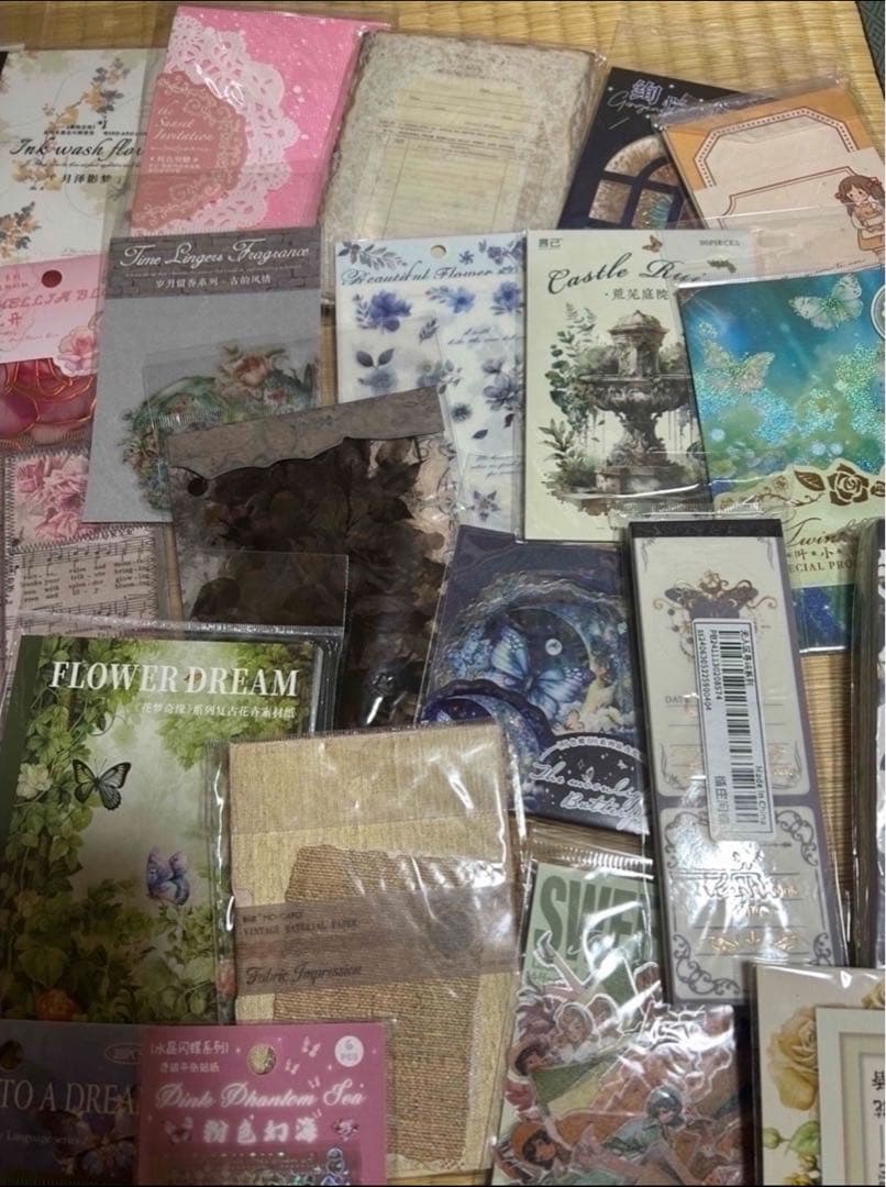 ⑤60サイズ！大容量 コラージュ素材 まとめ売り